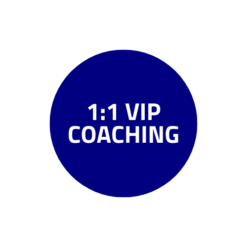 1:1 VIP Coaching